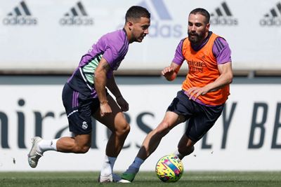 entrenamiento del real madrid