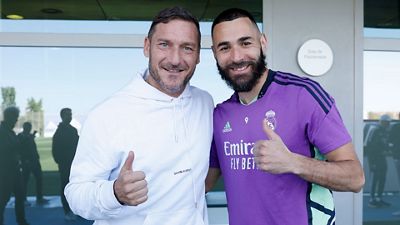 Totti: 'El Real Madrid es mi segundo equipo y el club al que siempre he animado”