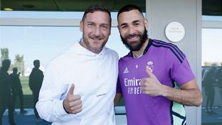 Totti: 'El Real Madrid es mi segundo equipo y el club al que siempre he animado”