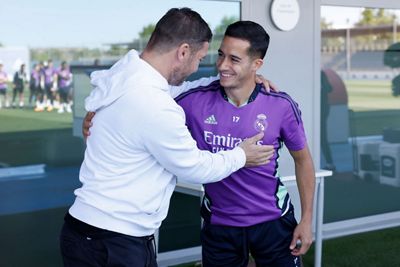 visita de totti al entrenamiento