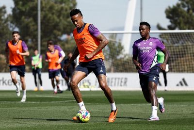 entrenamiento del real madrid