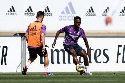 entrenamiento del real madrid