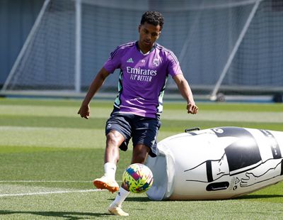 entrenamiento del real madrid