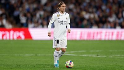 Boletim clínico de Modrić