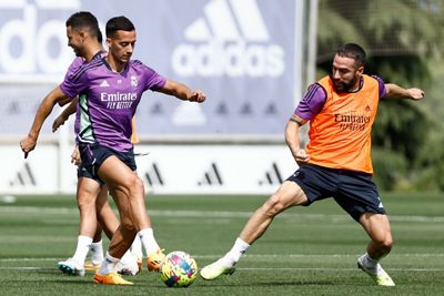 entrenamiento del real madrid