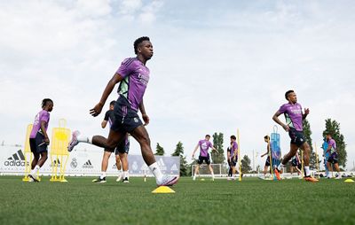 entrenamiento del real madrid