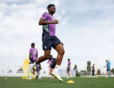 entrenamiento del real madrid