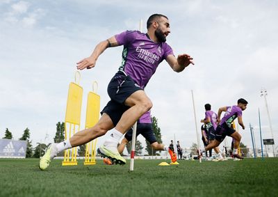 entrenamiento del real madrid