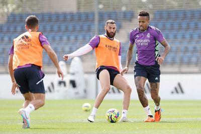 entrenamiento del real madrid