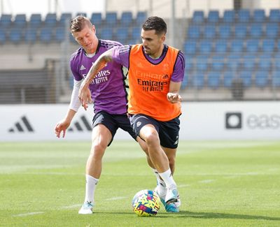 entrenamiento del real madrid