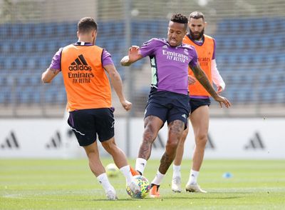 entrenamiento del real madrid