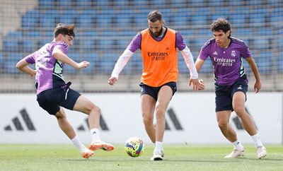 entrenamiento del real madrid