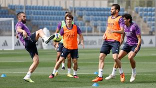 Real Madrid bereitet das Spiel gegen Real Sociedad vor