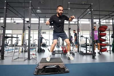 entrenamiento del real madrid