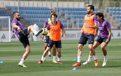 entrenamiento del real madrid