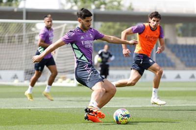 entrenamiento del real madrid