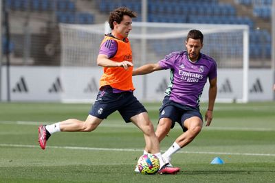 entrenamiento del real madrid