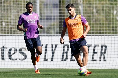 entrenamiento del real madrid
