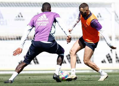 entrenamiento del real madrid