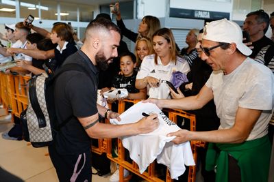 llegada del real madrid a san sebastián