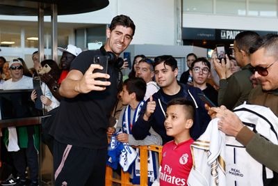 llegada del real madrid a san sebastián