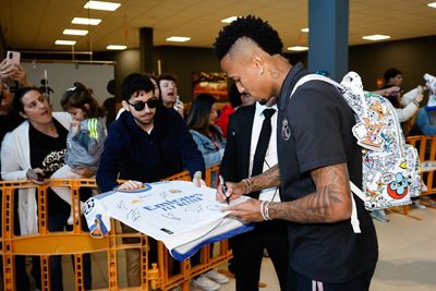 llegada del real madrid a san sebastián