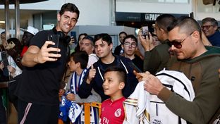 Así fue la llegada del Real Madrid a San Sebastián