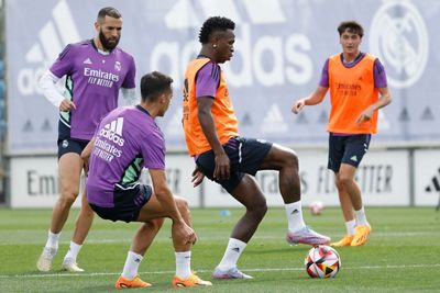 entrenamiento del real madrid