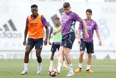entrenamiento del real madrid