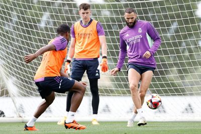 entrenamiento del real madrid