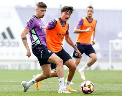 entrenamiento del real madrid
