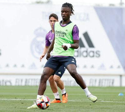 entrenamiento del real madrid
