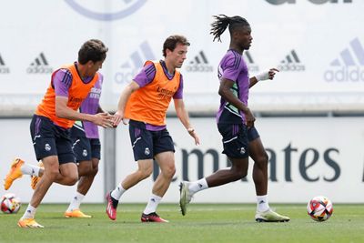 entrenamiento del real madrid