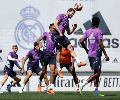 entrenamiento del real madrid