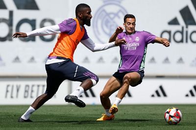 entrenamiento del real madrid