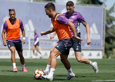 entrenamiento del real madrid