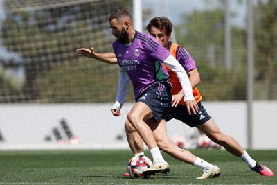 entrenamiento del real madrid