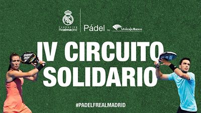 Hoy se presenta el IV Circuito Benéfico de Pádel Fundación Real Madrid by Unicaja Banco