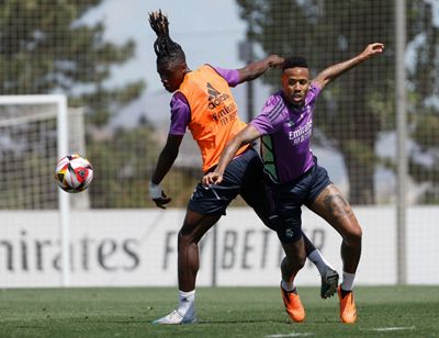 entrenamiento del real madrid