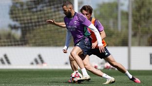 Real Madrid continue preparations for Copa del Rey final