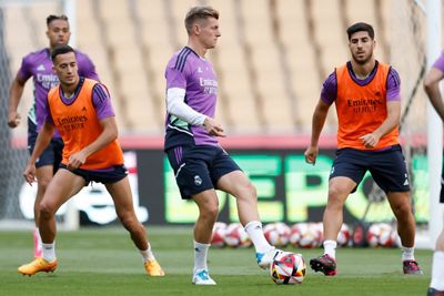 entrenamiento del real madrid