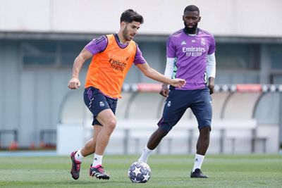 entrenamiento del real madrid