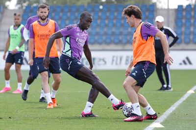entrenamiento del real madrid