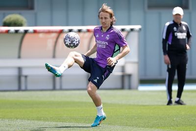 entrenamiento del real madrid