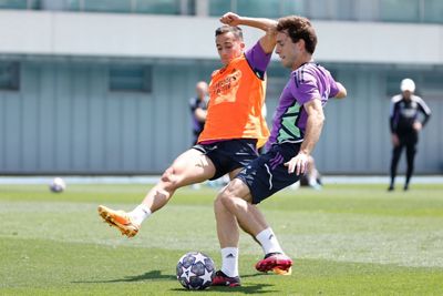 entrenamiento del real madrid