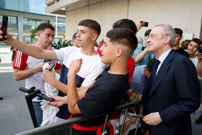 llegada del presidente a sevilla