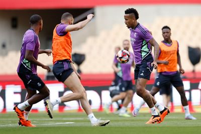 entrenamiento del real madrid