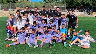 El Alevín A, campeón del Grupo Único de la Superliga Alevín