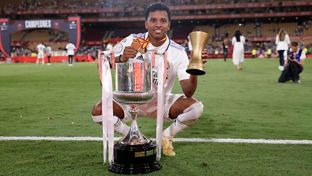 Rodrygo, MVP da final: 'Quero continuar a ganhar troféus com o Real Madrid'