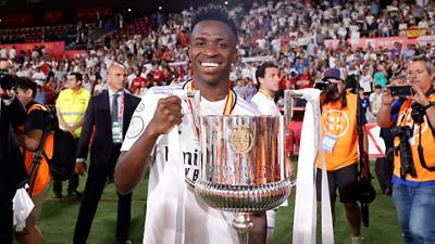 Vini Jr.'s two key plays that helped win the Copa